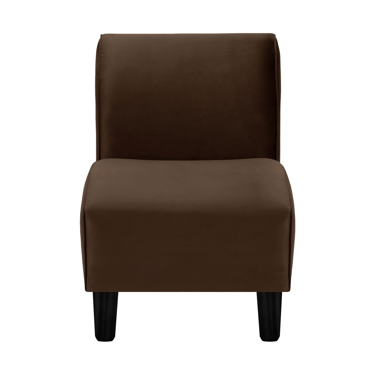 BODEVIR - Poltrona Soft 1C Felpa 00 Chocolate