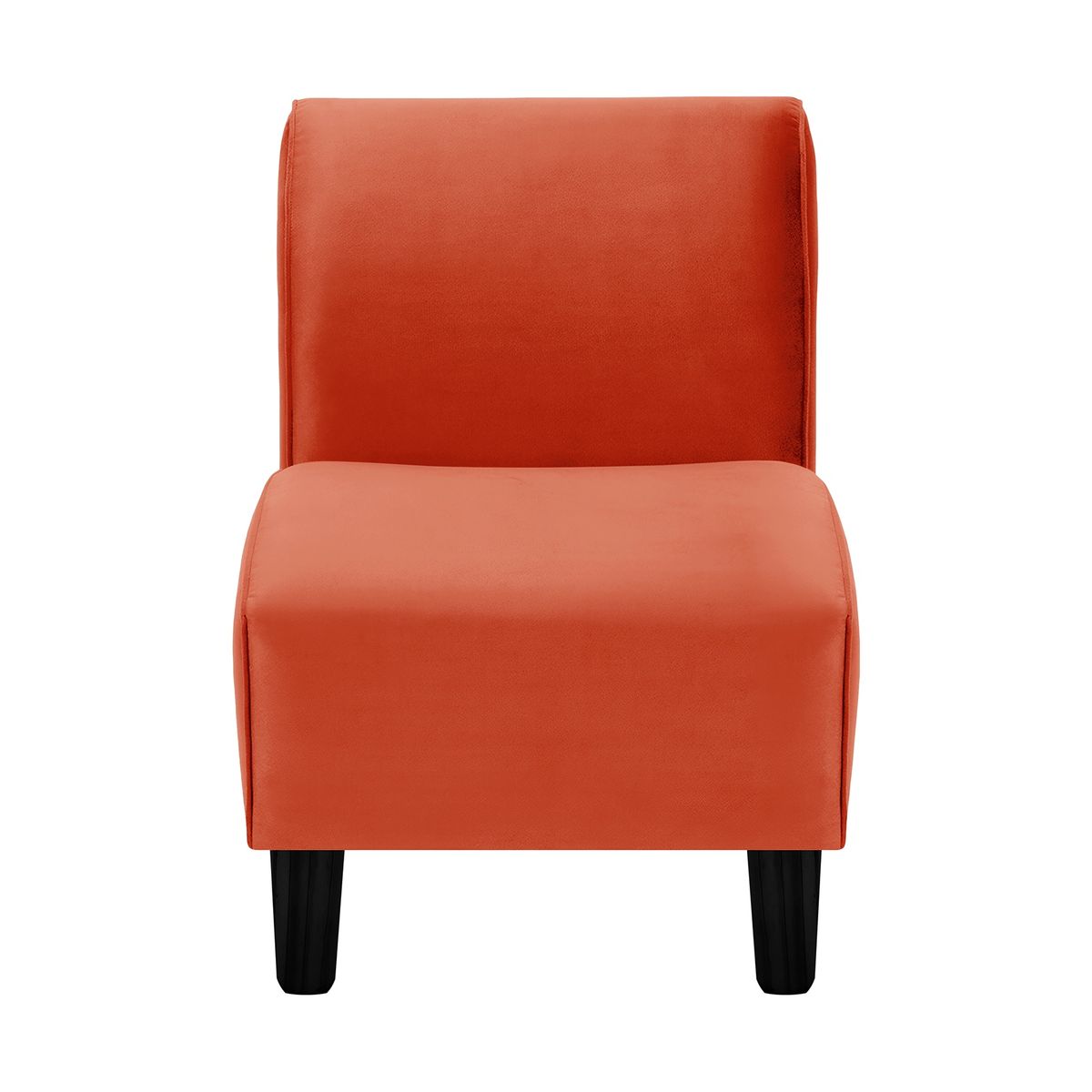 BODEVIR - Poltrona Soft 1C Felpa 00 Naranja