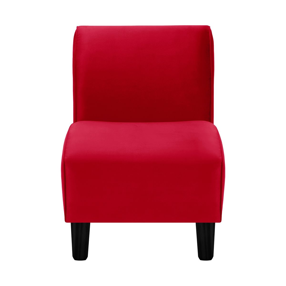 BODEVIR - Poltrona Soft 1C Felpa 00 Rojo