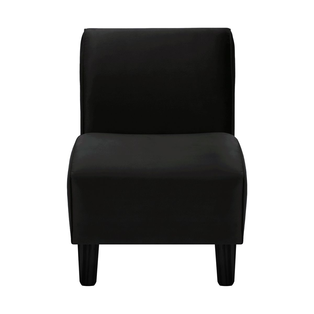 BODEVIR - Poltrona Soft 1C Felpa 00 Negro