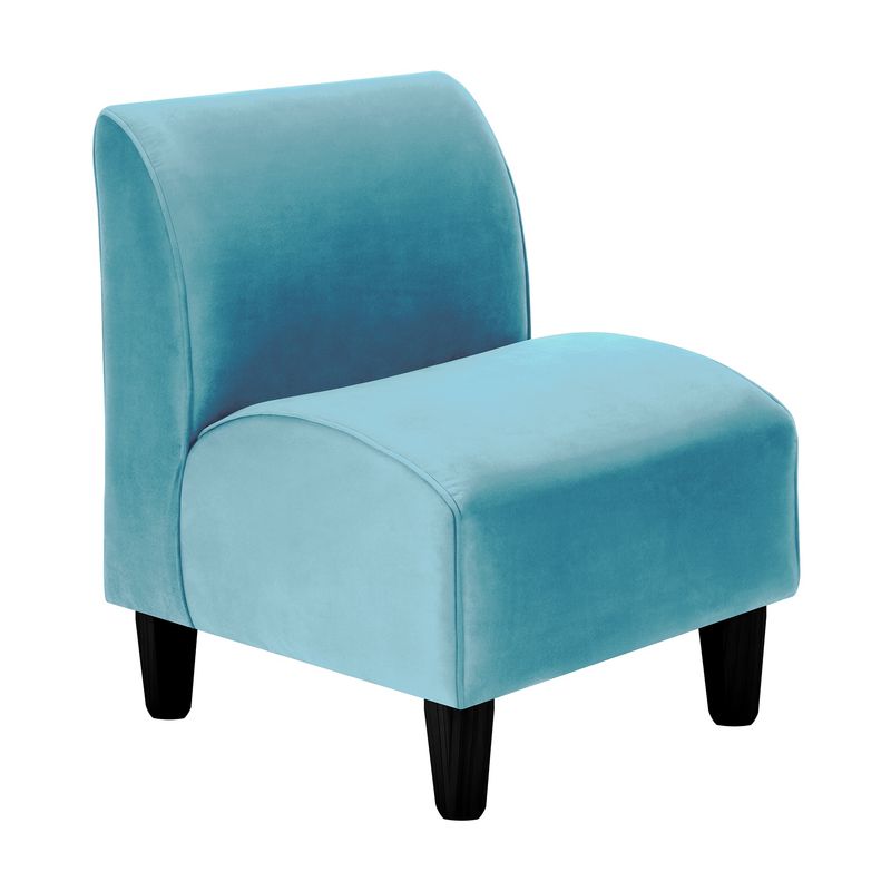 BODEVIR - Poltrona Soft 1C Felpa 00 Turquesa