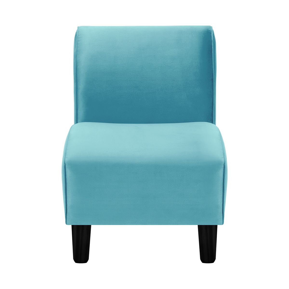 BODEVIR - Poltrona Soft 1C Felpa 00 Turquesa