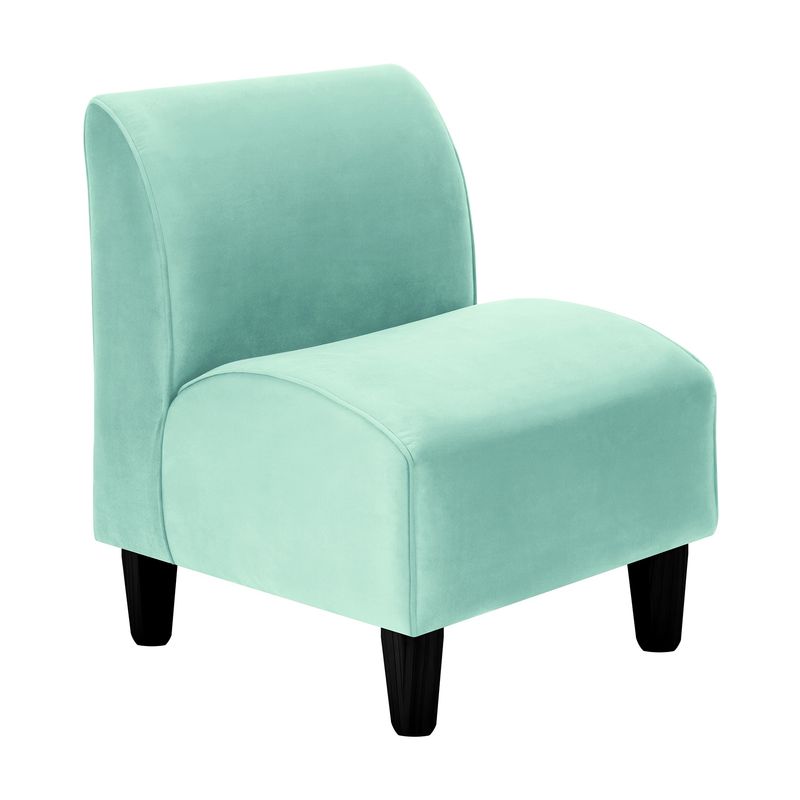 BODEVIR - Poltrona Soft 1C Felpa 00 Verde Agua