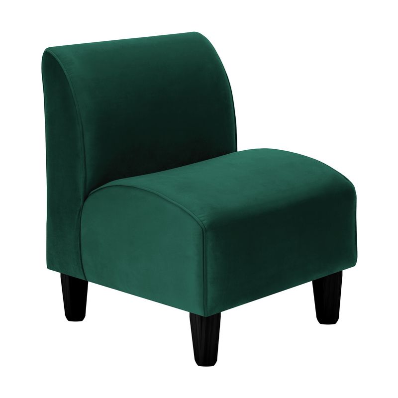 BODEVIR - Poltrona Soft 1C Felpa 00 Verde Botella