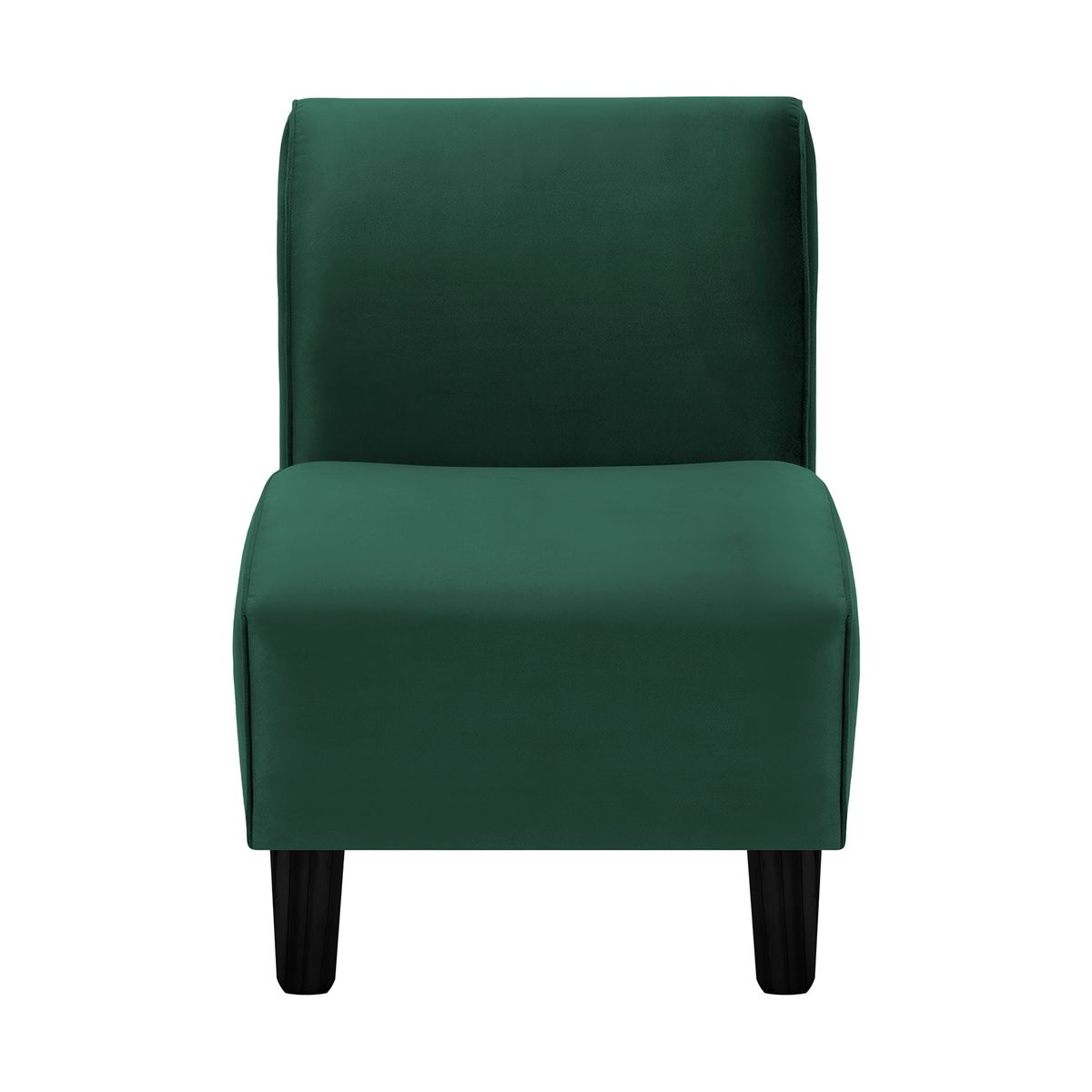 BODEVIR - Poltrona Soft 1C Felpa 00 Verde Botella