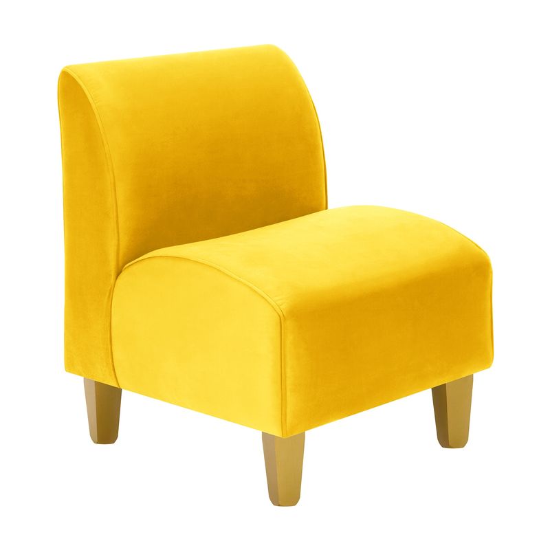 BODEVIR - Poltrona Soft 1C Felpa 01 Amarillo