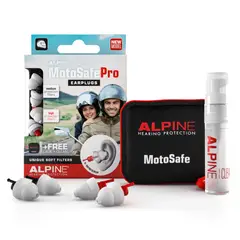 ALPINE - Protectores Auditivo MotoSafe Pro Para motos rutas largas y sin zumbido