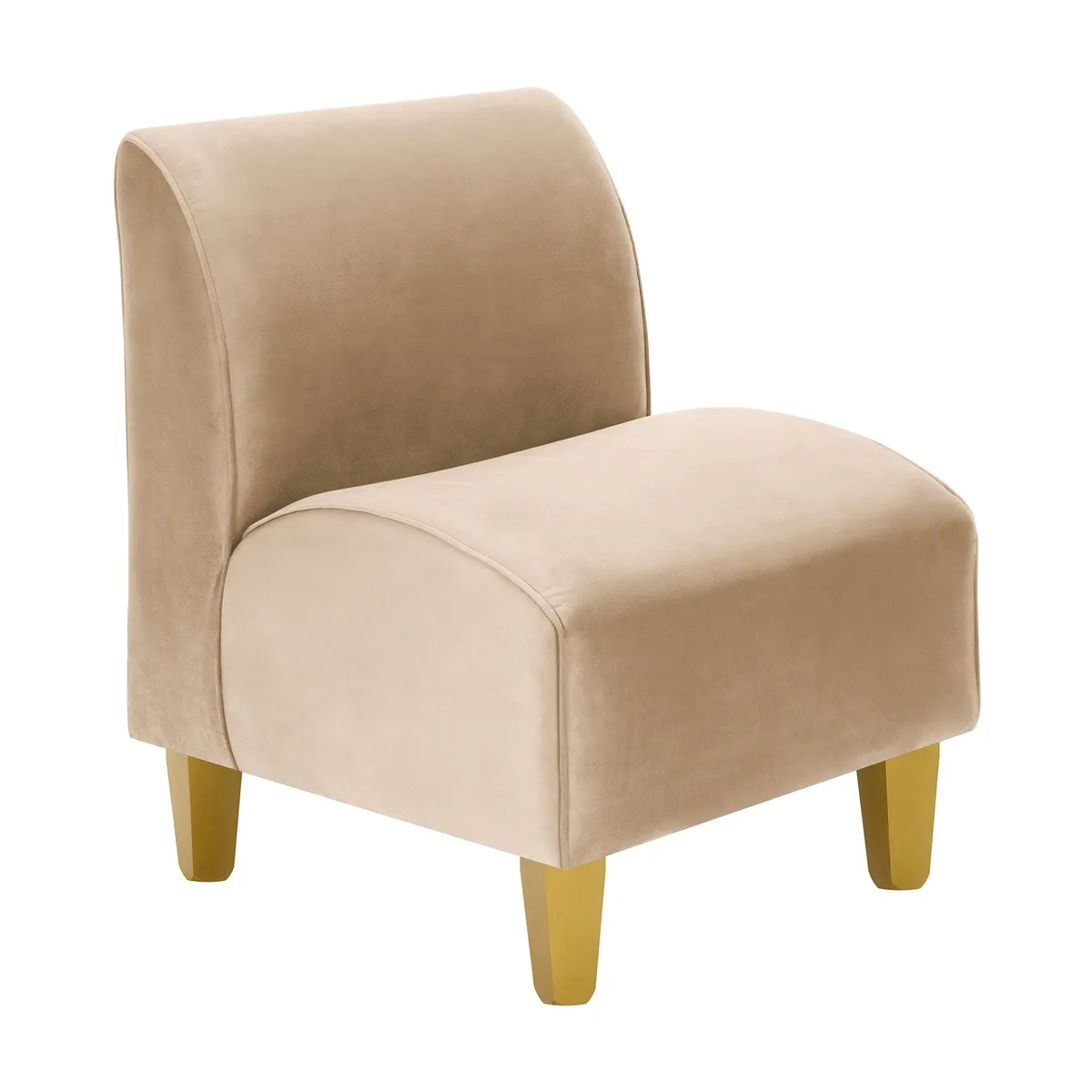 BODEVIR - Poltrona Soft 1C Felpa 01 Beige