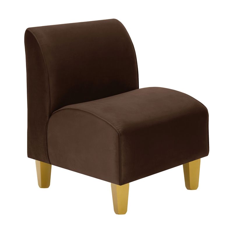 BODEVIR - Poltrona Soft 1C Felpa 01 Chocolate