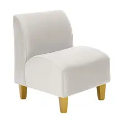 BODEVIR - Poltrona Soft 1C Felpa 01 Crudo