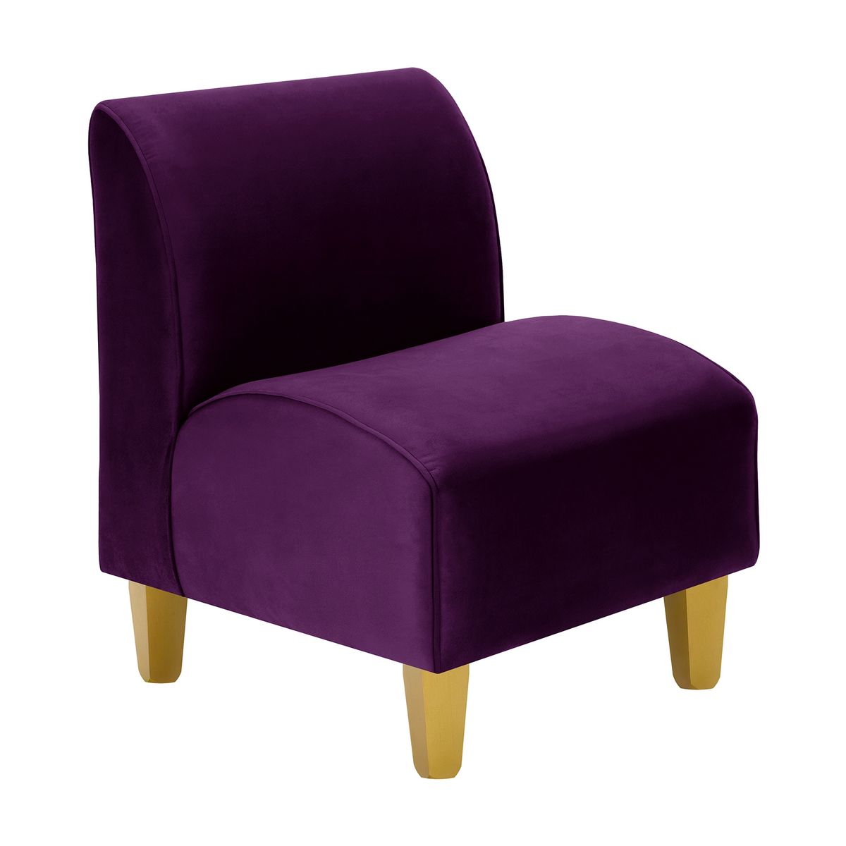 BODEVIR - Poltrona Soft 1C Felpa 01 Morado