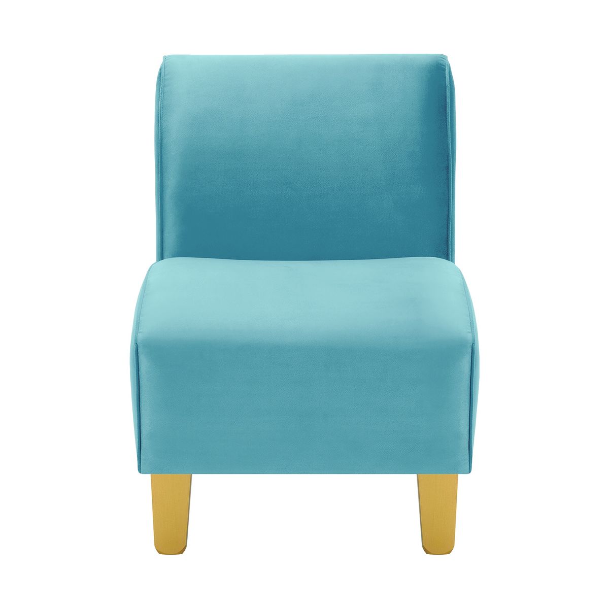 BODEVIR - Poltrona Soft 1C Felpa 01 Turquesa