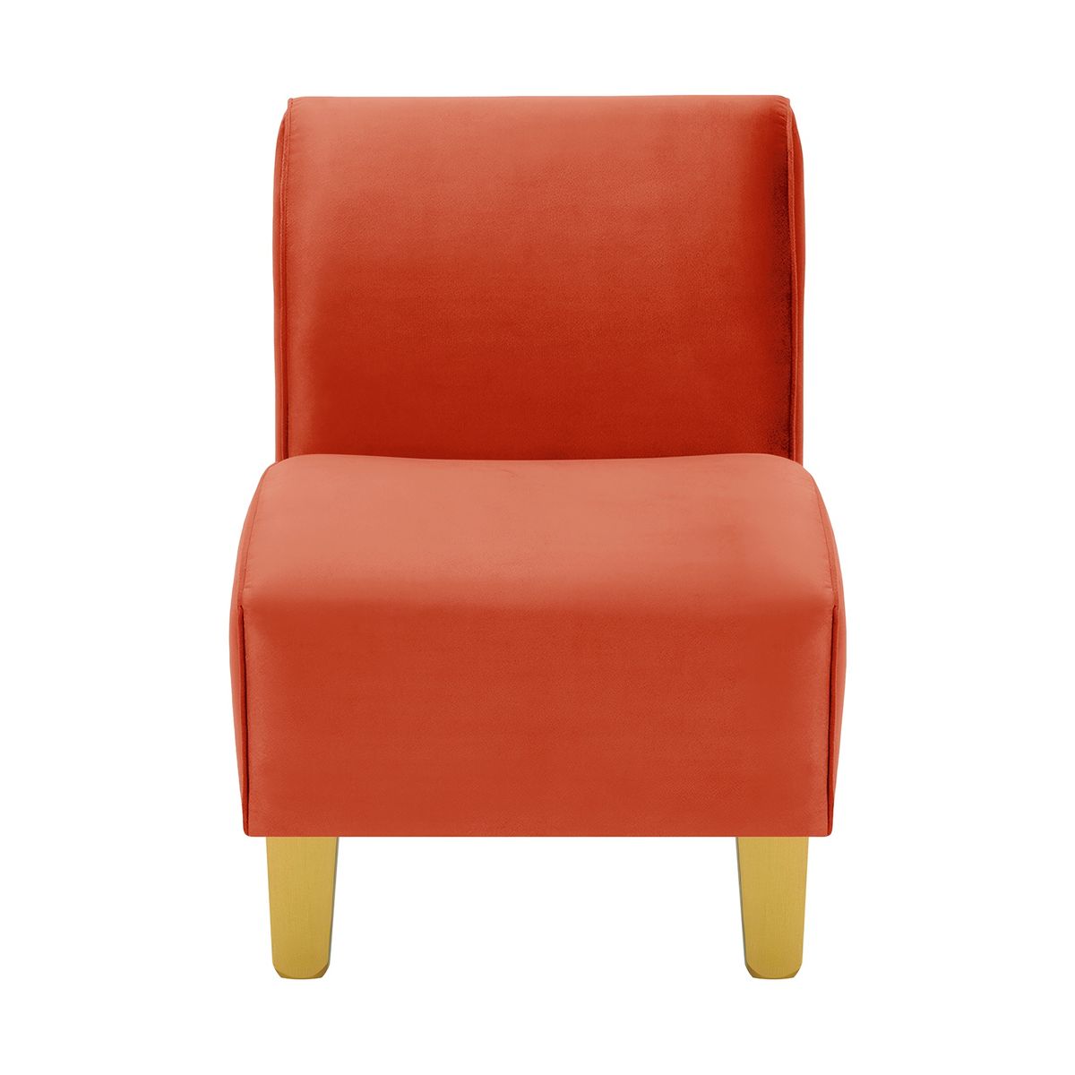 BODEVIR - Poltrona Soft 1C Felpa 01 Naranja