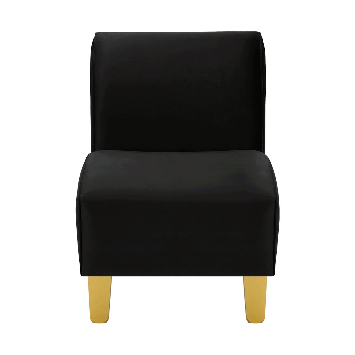 BODEVIR - Poltrona Soft 1C Felpa 01 Negro