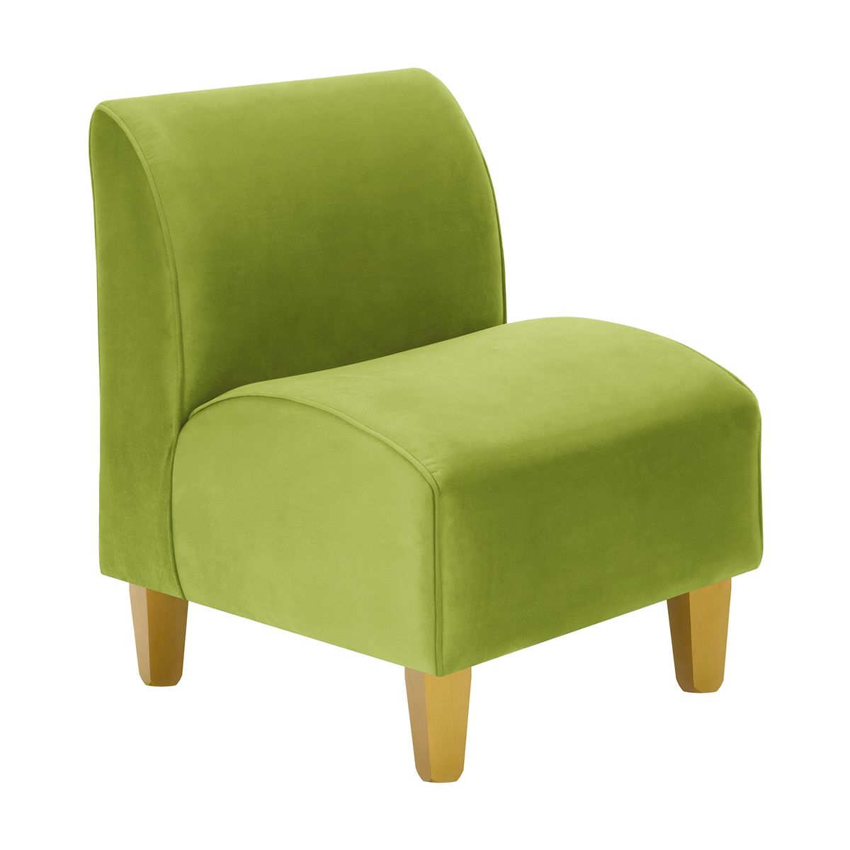 BODEVIR - Poltrona Soft 1C Felpa 01 Pistacho