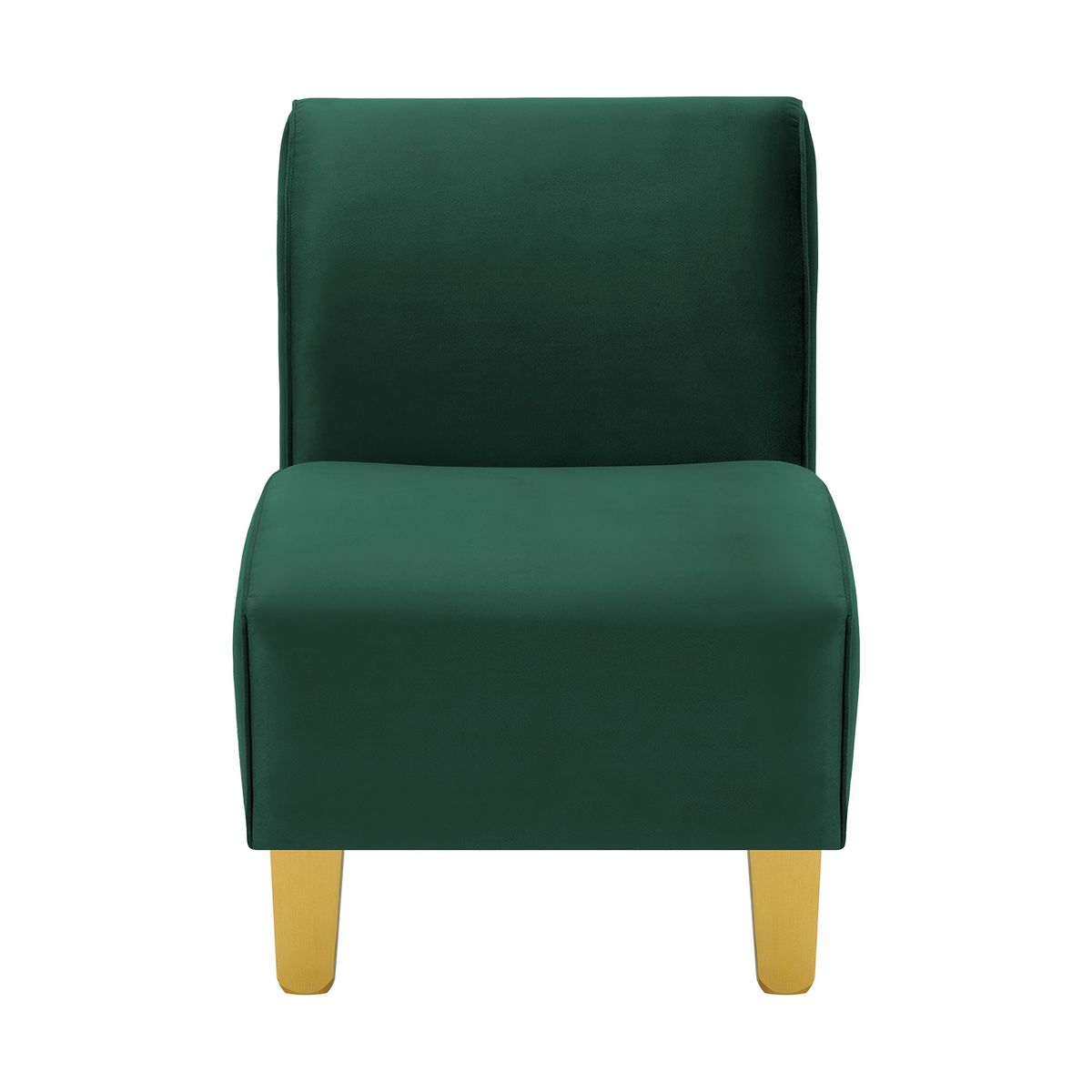 BODEVIR - Poltrona Soft 1C Felpa 01 Verde Botella