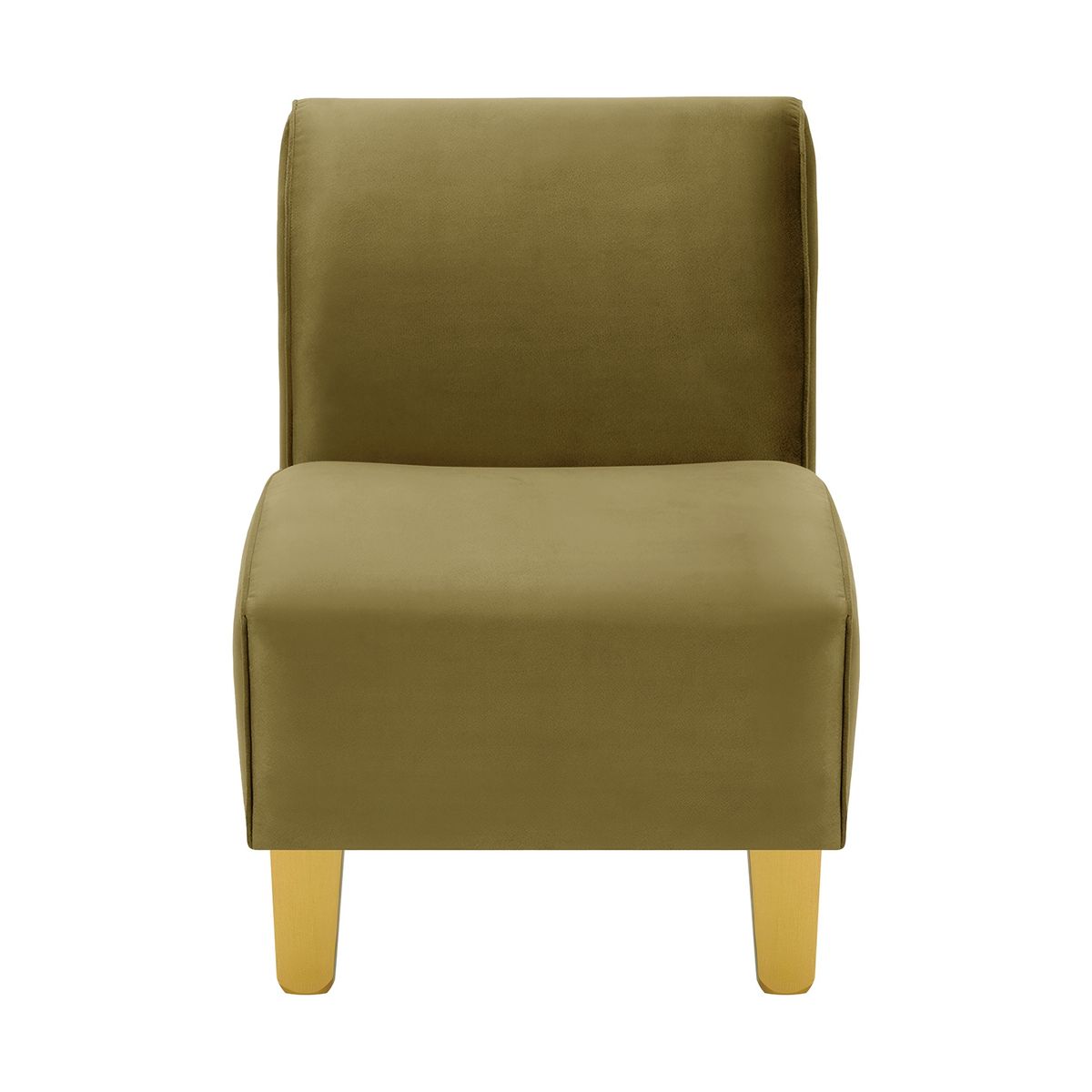 BODEVIR - Poltrona Soft 1C Felpa 01 Verde Musgo