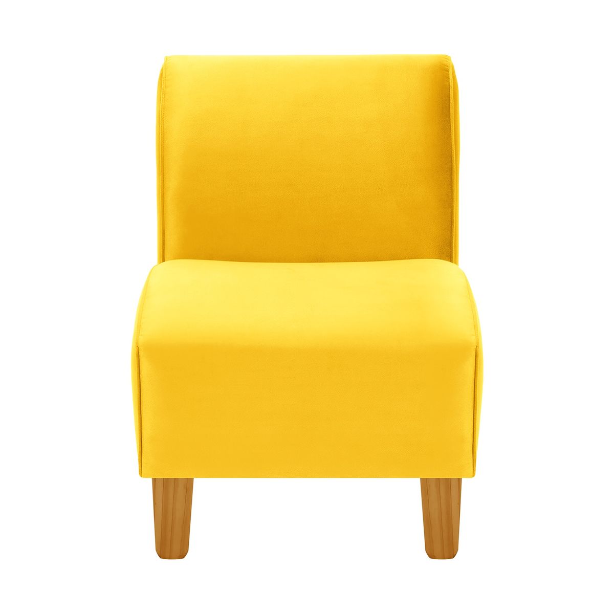 BODEVIR - Poltrona Soft 1C Felpa 04 Amarillo