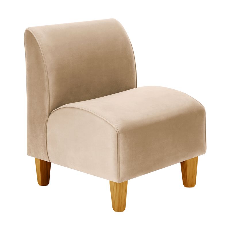 BODEVIR - Poltrona Soft 1C Felpa 04 Beige