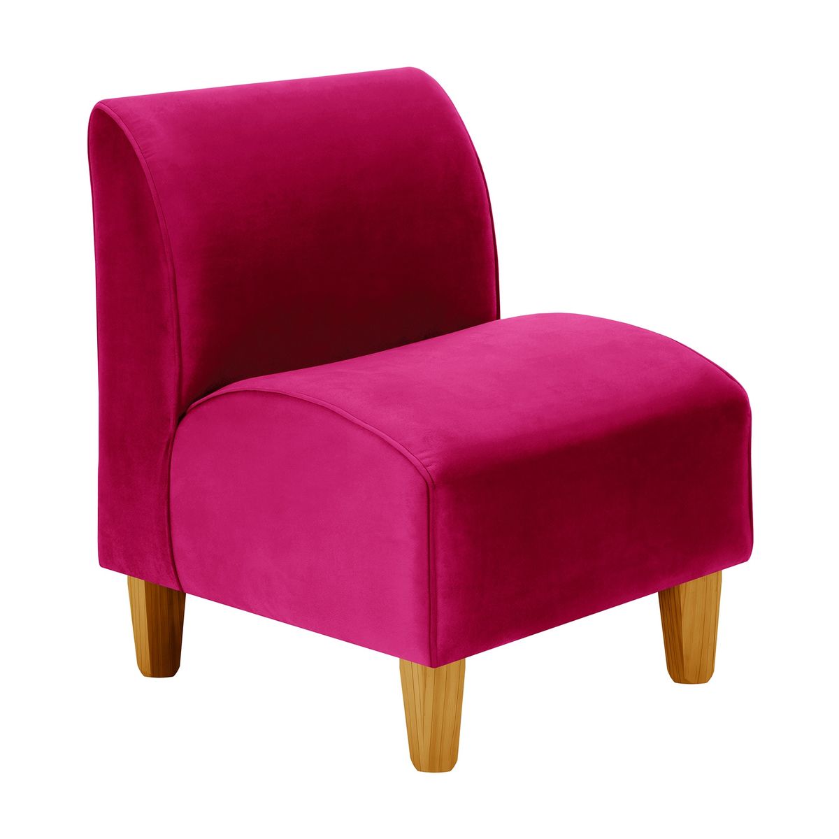 BODEVIR - Poltrona Soft 1C Felpa 04 Burdeo