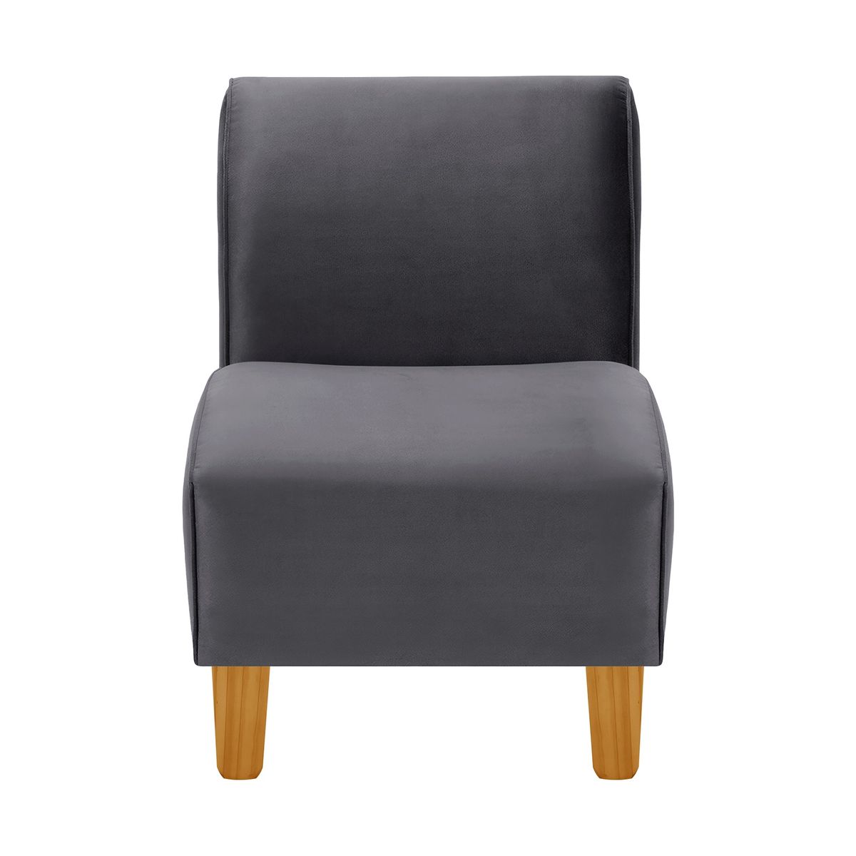 BODEVIR - Poltrona Soft 1C Felpa 04 Gris