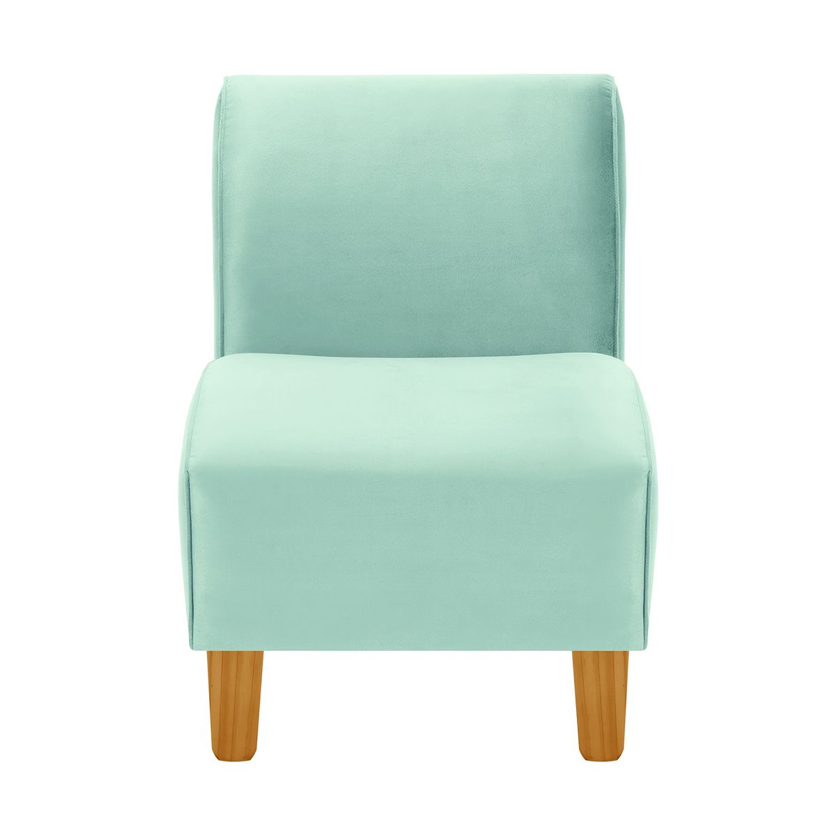 BODEVIR - Poltrona Soft 1C Felpa 04 Verde Agua