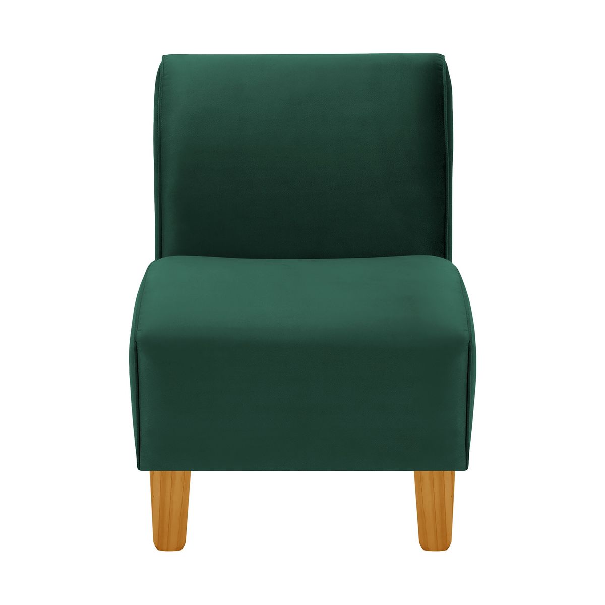 BODEVIR - Poltrona Soft 1C Felpa 04 Verde Botella