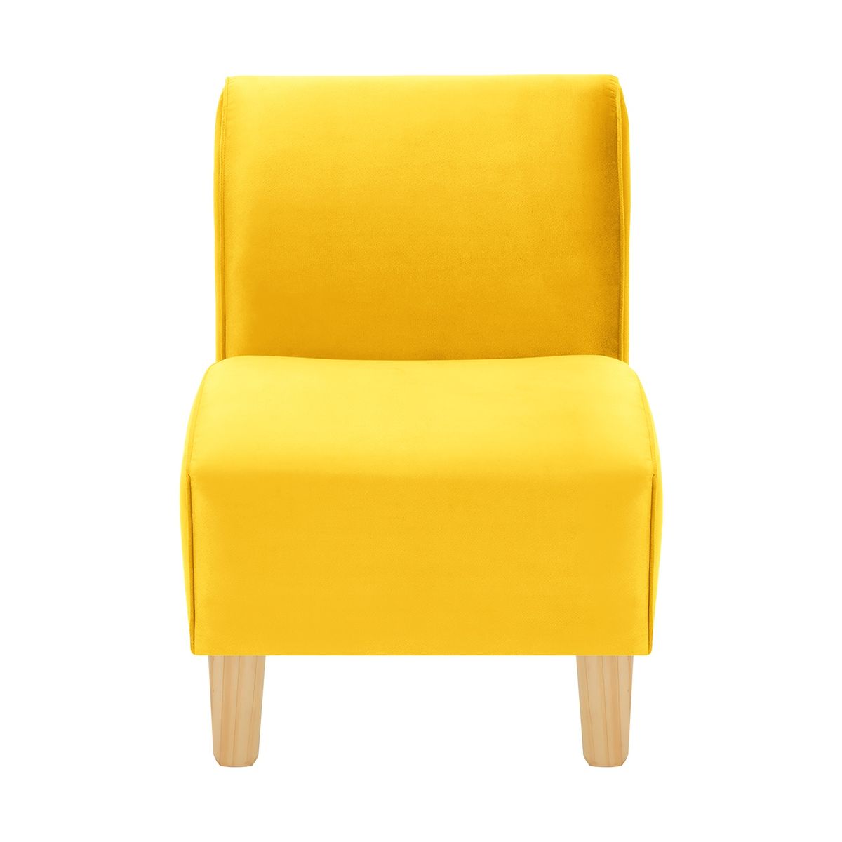 BODEVIR - Poltrona Soft 1C Felpa 05 Amarillo