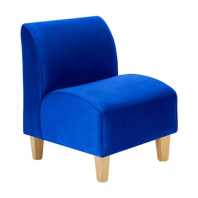 BODEVIR - Poltrona Soft 1C Felpa 05 Azul Rey