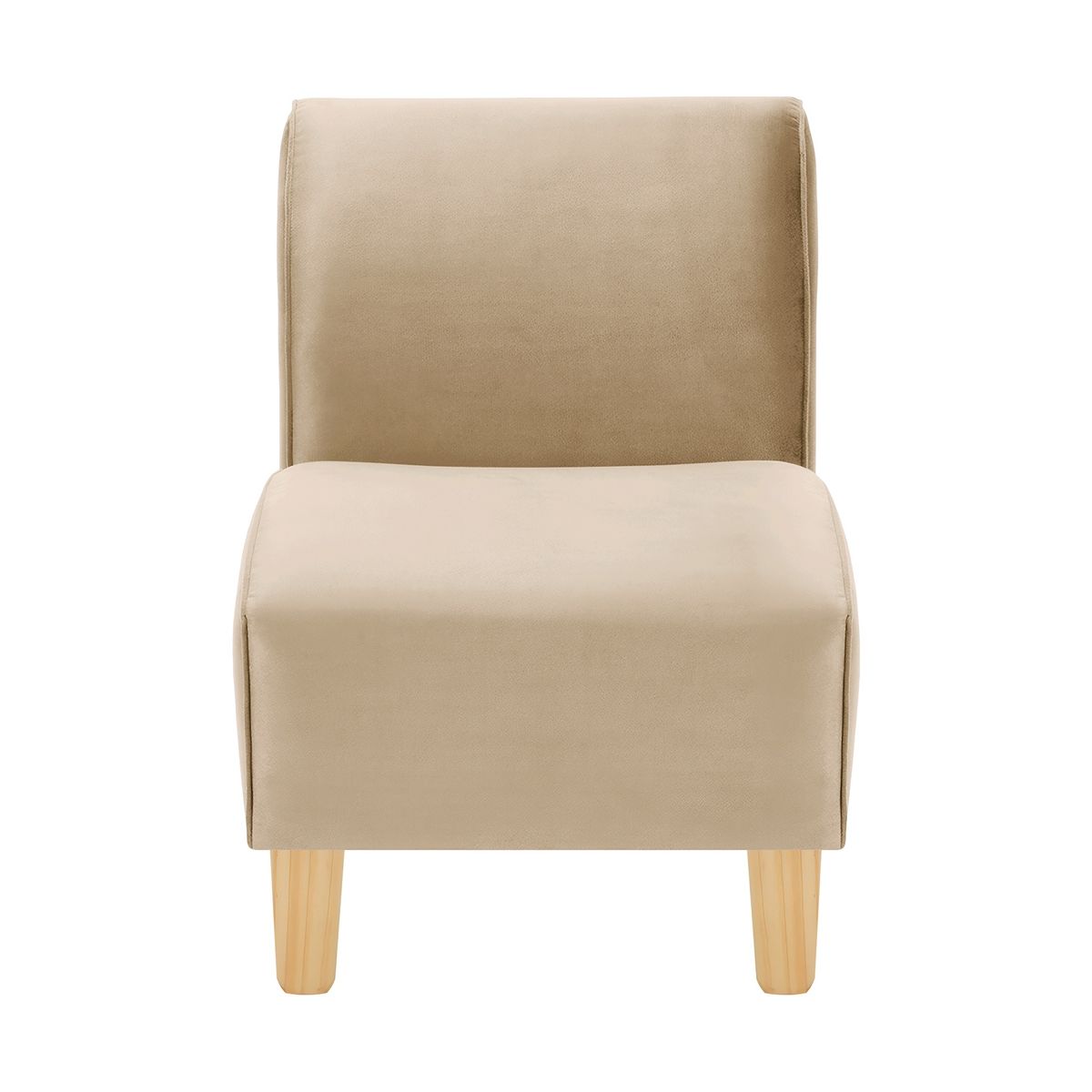 BODEVIR - Poltrona Soft 1C Felpa 05 Beige