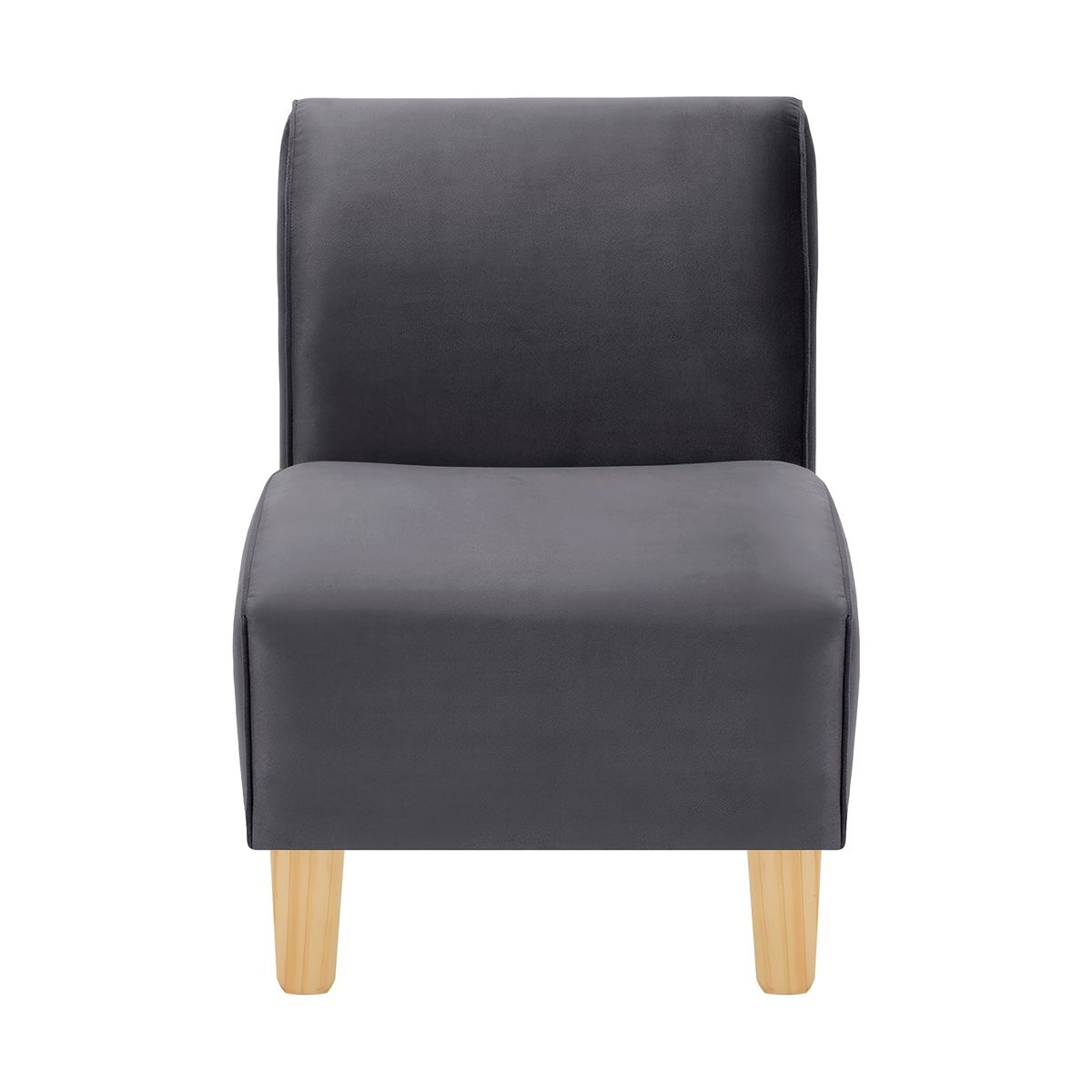 BODEVIR - Poltrona Soft 1C Felpa 05 Gris
