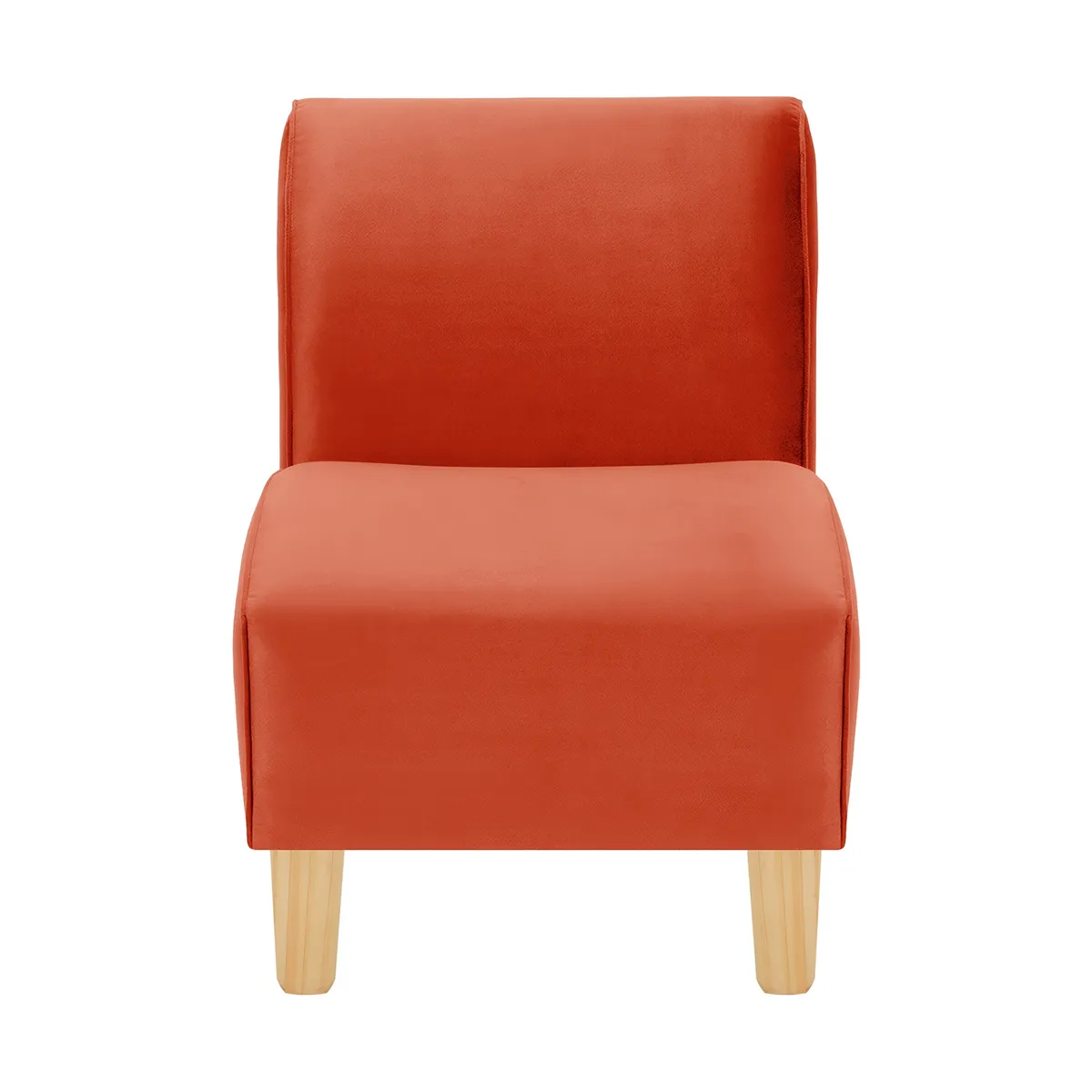 BODEVIR - Poltrona Soft 1C Felpa 05 Naranja