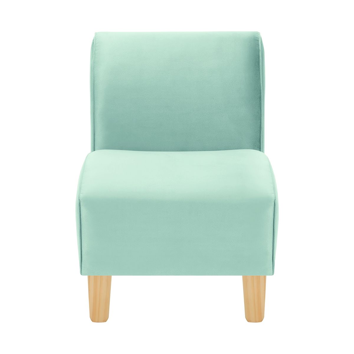 BODEVIR - Poltrona Soft 1C Felpa 05 Verde Agua