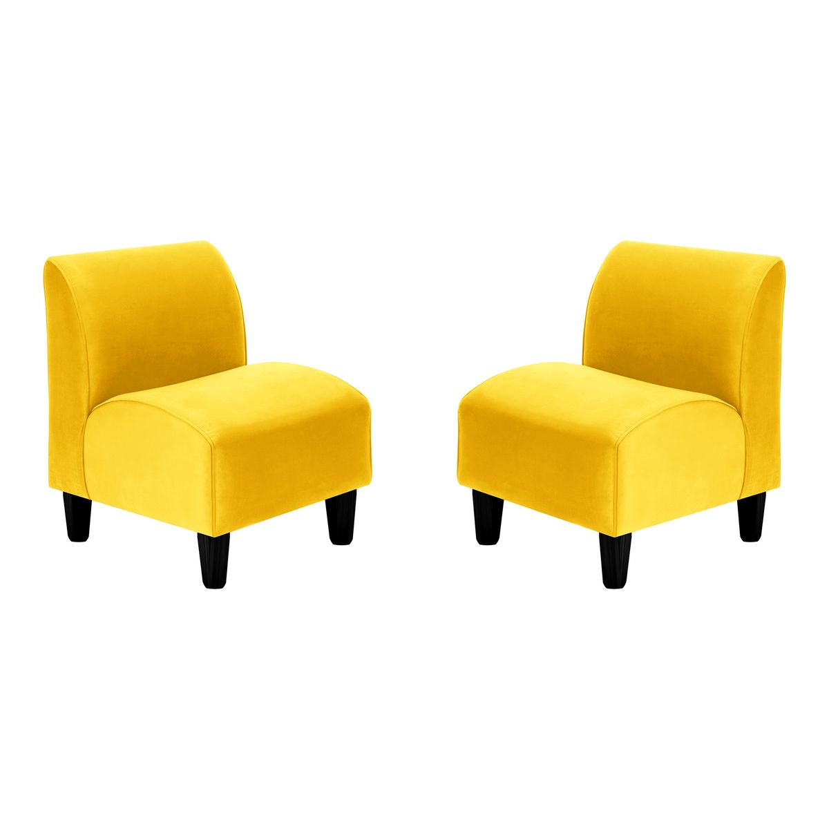 BODEVIR - Set Poltrona Soft 1C Felpa 00 Amarillo