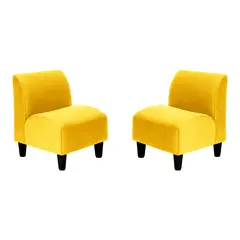 BODEVIR - Set Poltrona Soft 1C Felpa 00 Amarillo