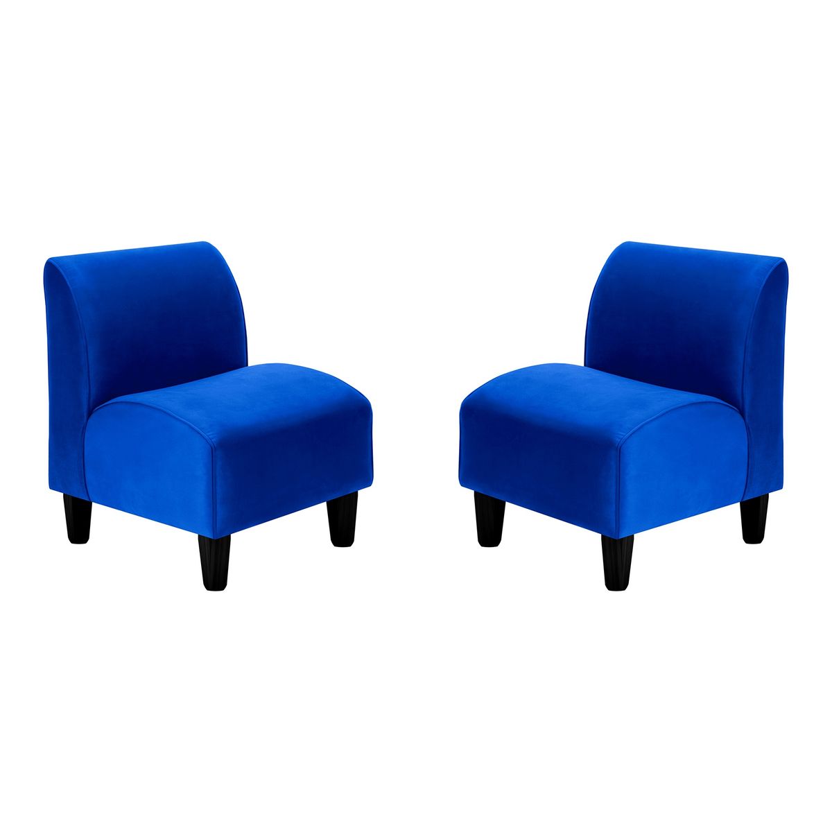 BODEVIR - Set Poltrona Soft 1C Felpa 00 Azul Rey