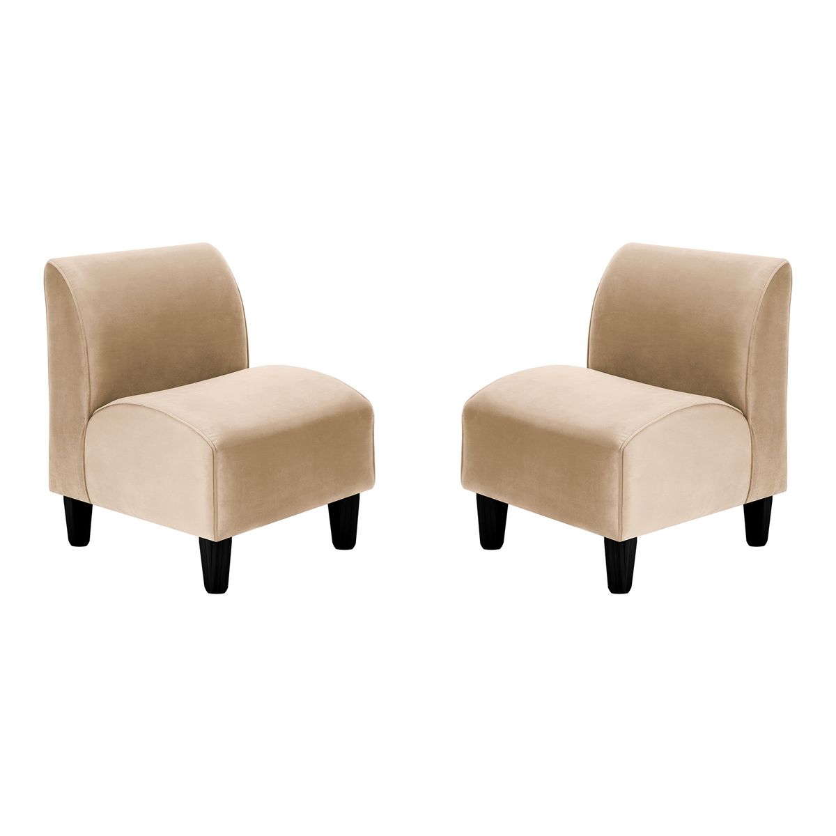 BODEVIR - Set Poltrona Soft 1C Felpa 00 Beige