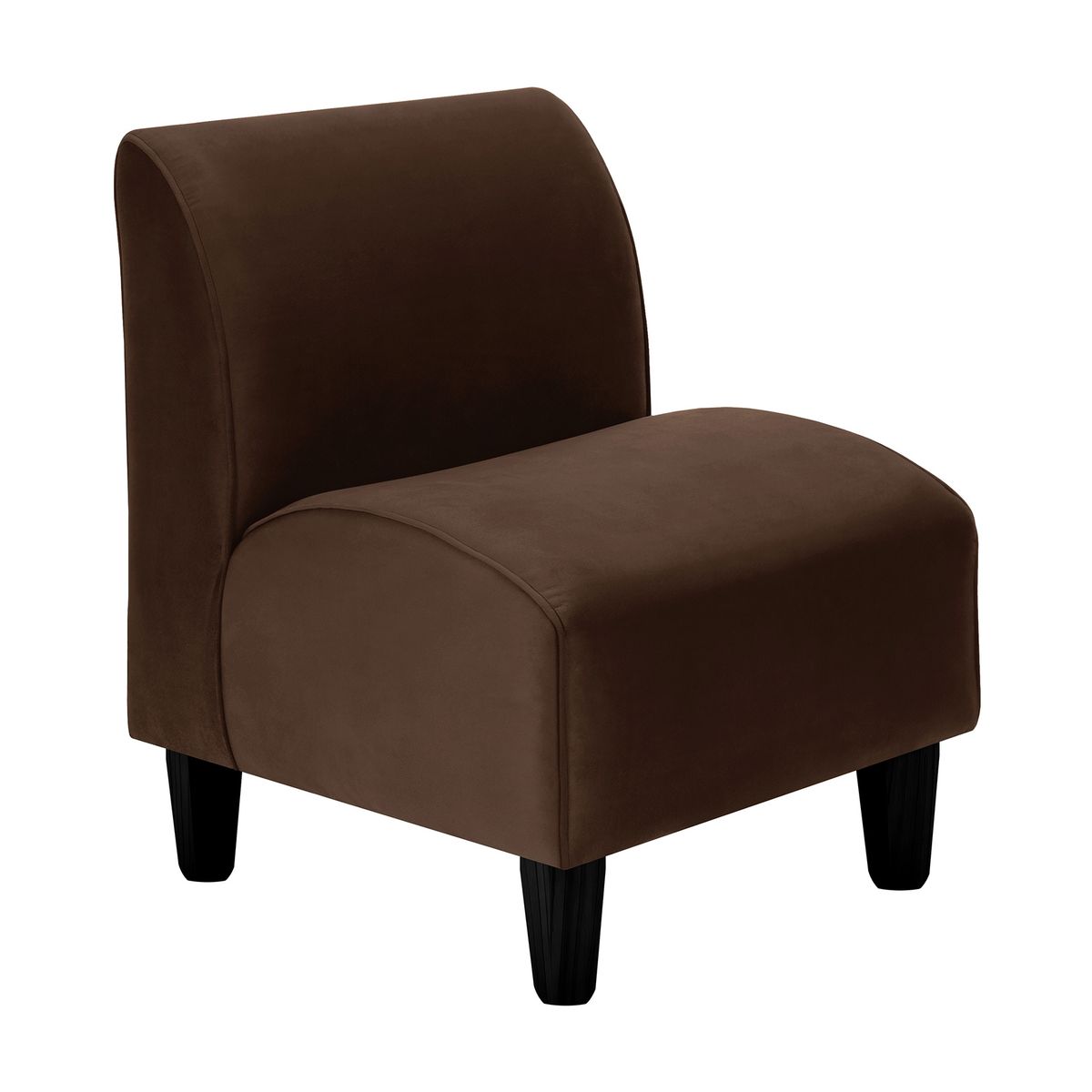 BODEVIR - Set Poltrona Soft 1C Felpa 00 Chocolate