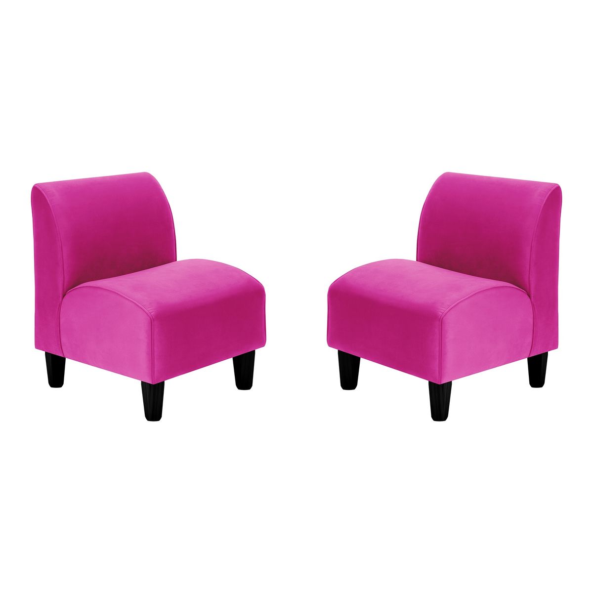 BODEVIR - Set Poltrona Soft 1C Felpa 00 Fucsia