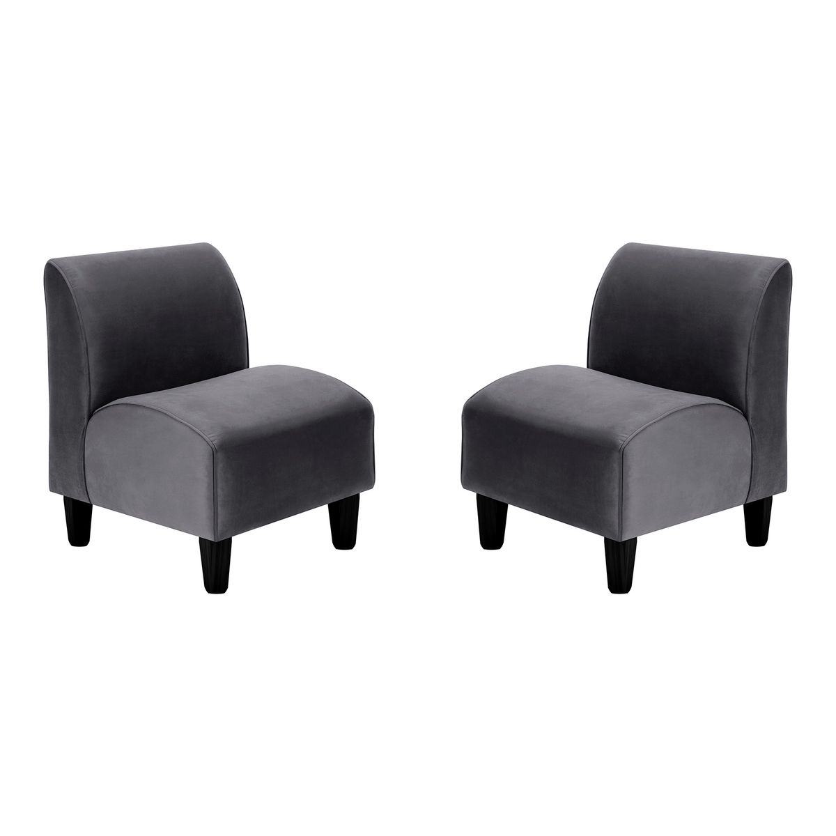 BODEVIR - Set Poltrona Soft 1C Felpa 00 Gris