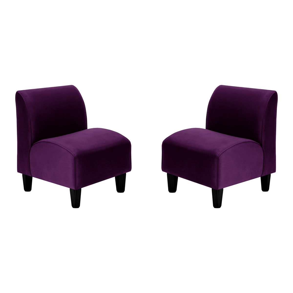 BODEVIR - Set Poltrona Soft 1C Felpa 00 Morado