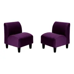 BODEVIR - Set Poltrona Soft 1C Felpa 00 Morado