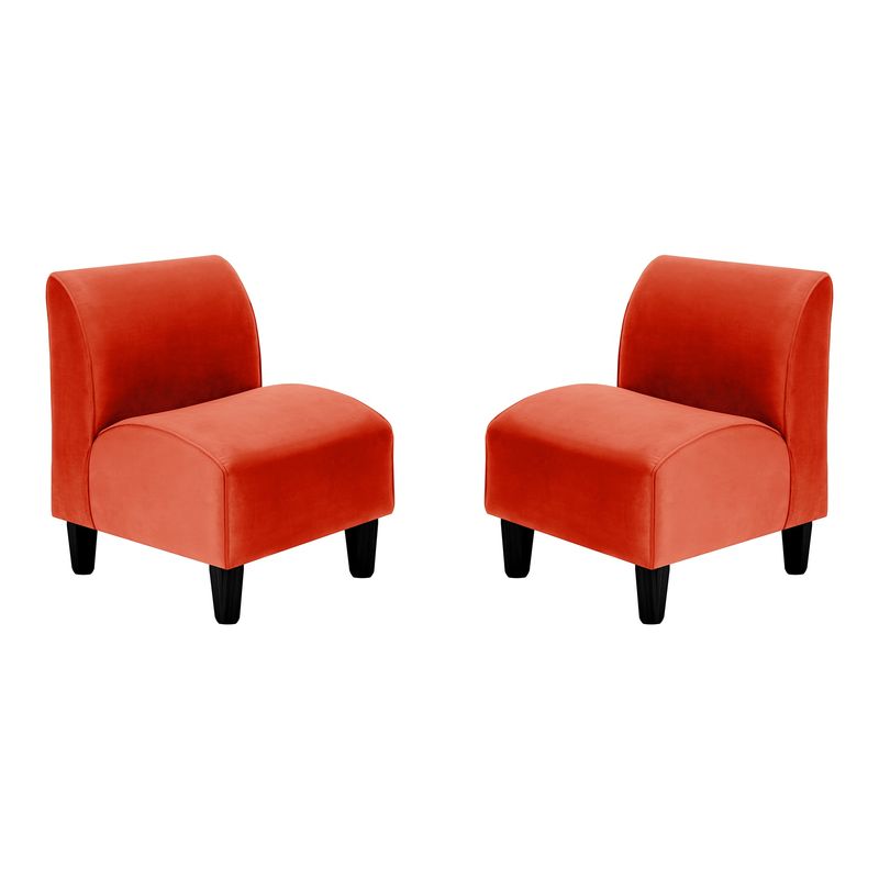 BODEVIR - Set Poltrona Soft 1C Felpa 00 Naranja