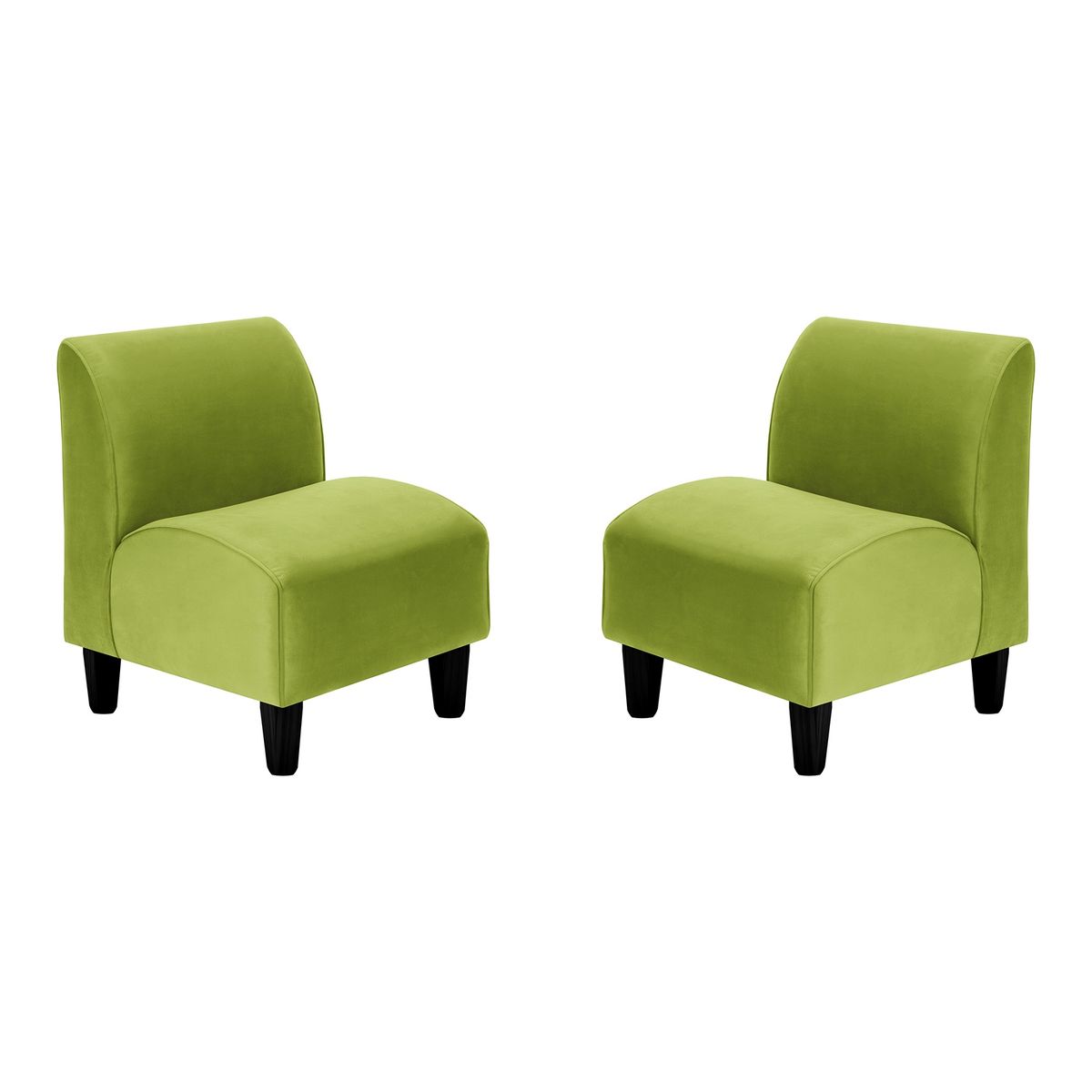 BODEVIR - Set Poltrona Soft 1C Felpa 00 Pistacho