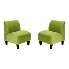 BODEVIR - Set Poltrona Soft 1C Felpa 00 Pistacho