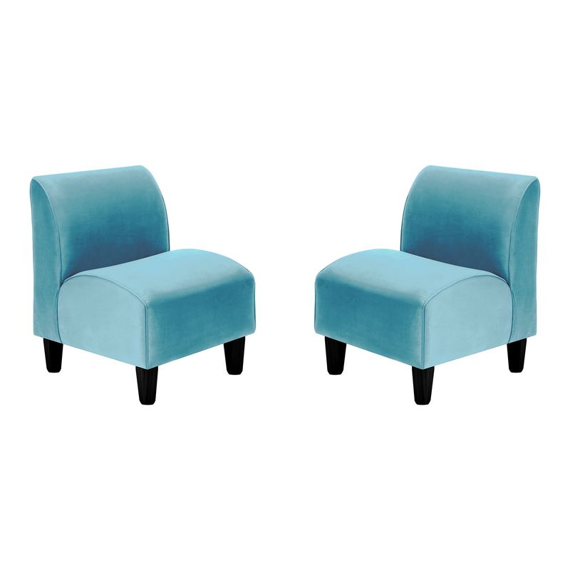 BODEVIR - Set Poltrona Soft 1C Felpa 00 Turquesa