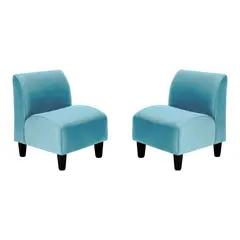 BODEVIR - Set Poltrona Soft 1C Felpa 00 Turquesa