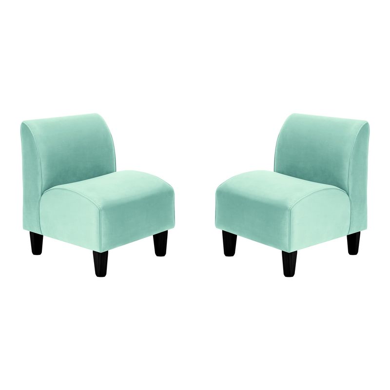 BODEVIR - Set Poltrona Soft 1C Felpa 00 Verde Agua