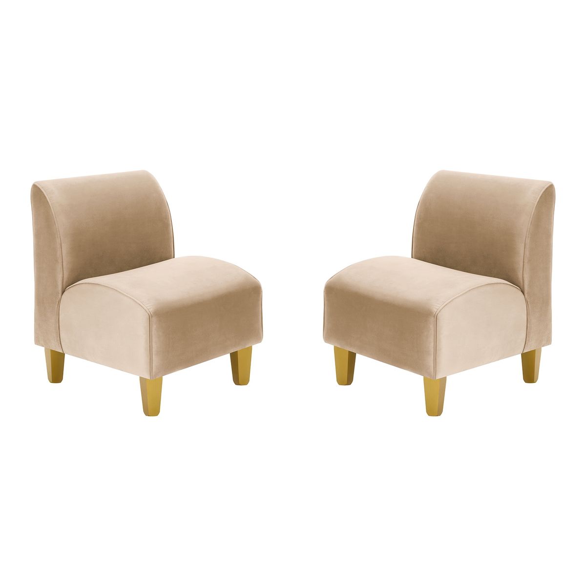 BODEVIR - Set Poltrona Soft 1C Felpa 01 Beige