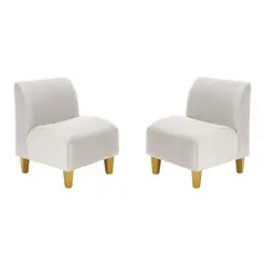 BODEVIR - Set Poltrona Soft 1C Felpa 01 Crudo